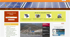 Desktop Screenshot of energiasolar.mx